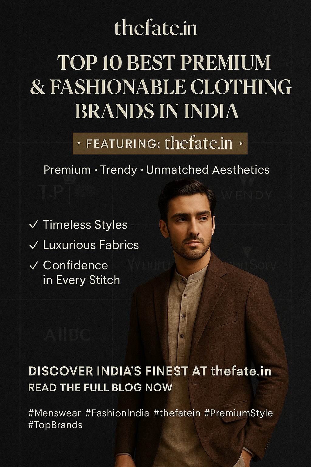 Top 10 Best Premium and Fashionable Clothing Brand in India